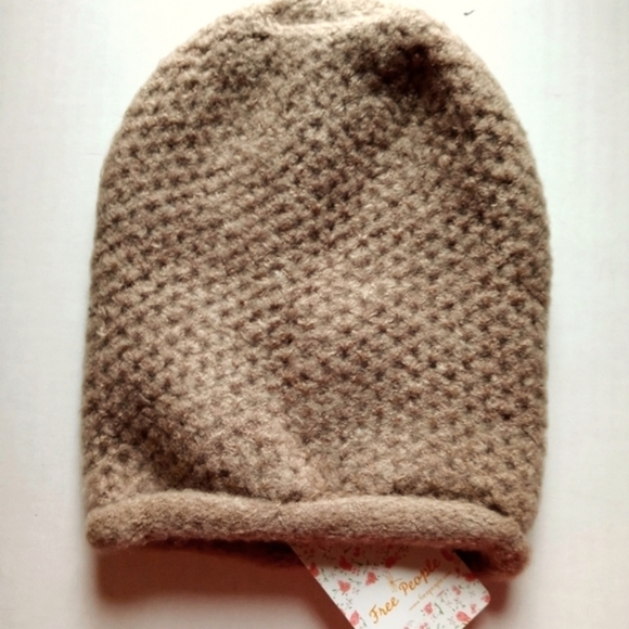 ?Free People Dreamland Knit Beanie (Beige)One Size main image 5